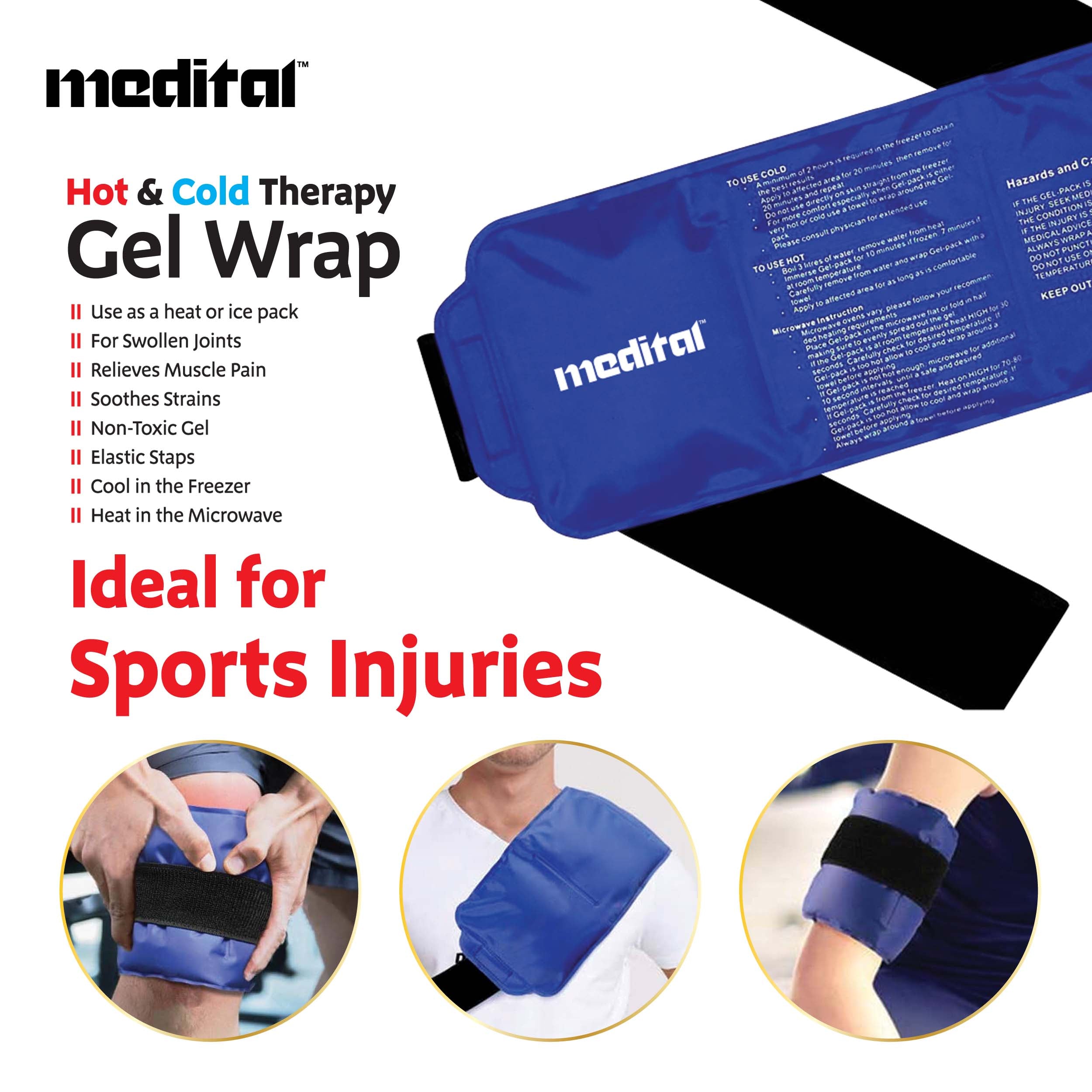 Hot and Cold Therapy Gel wrap