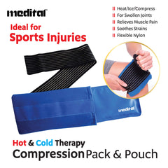 Hot and Cold Therapy Compression Pack with Pouch