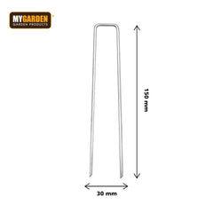 50PK Heavy Duty Weed Mat Pins for Garden Fabric Securing