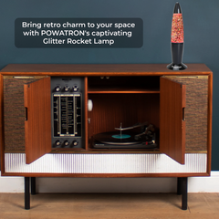 13-Inch Colour Changing Glitter Lamp