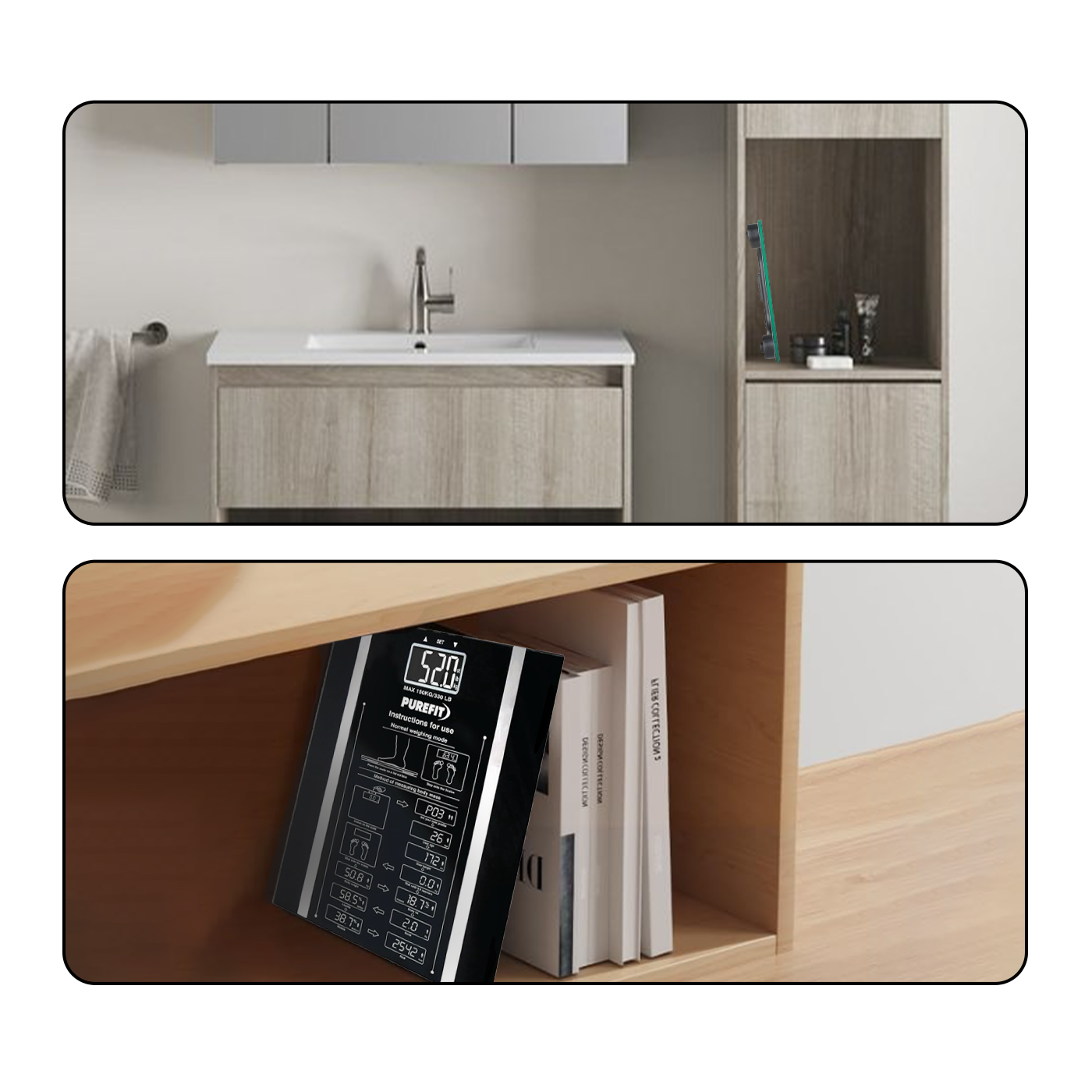 180Kg Super Slim Digital Bathroom Scale