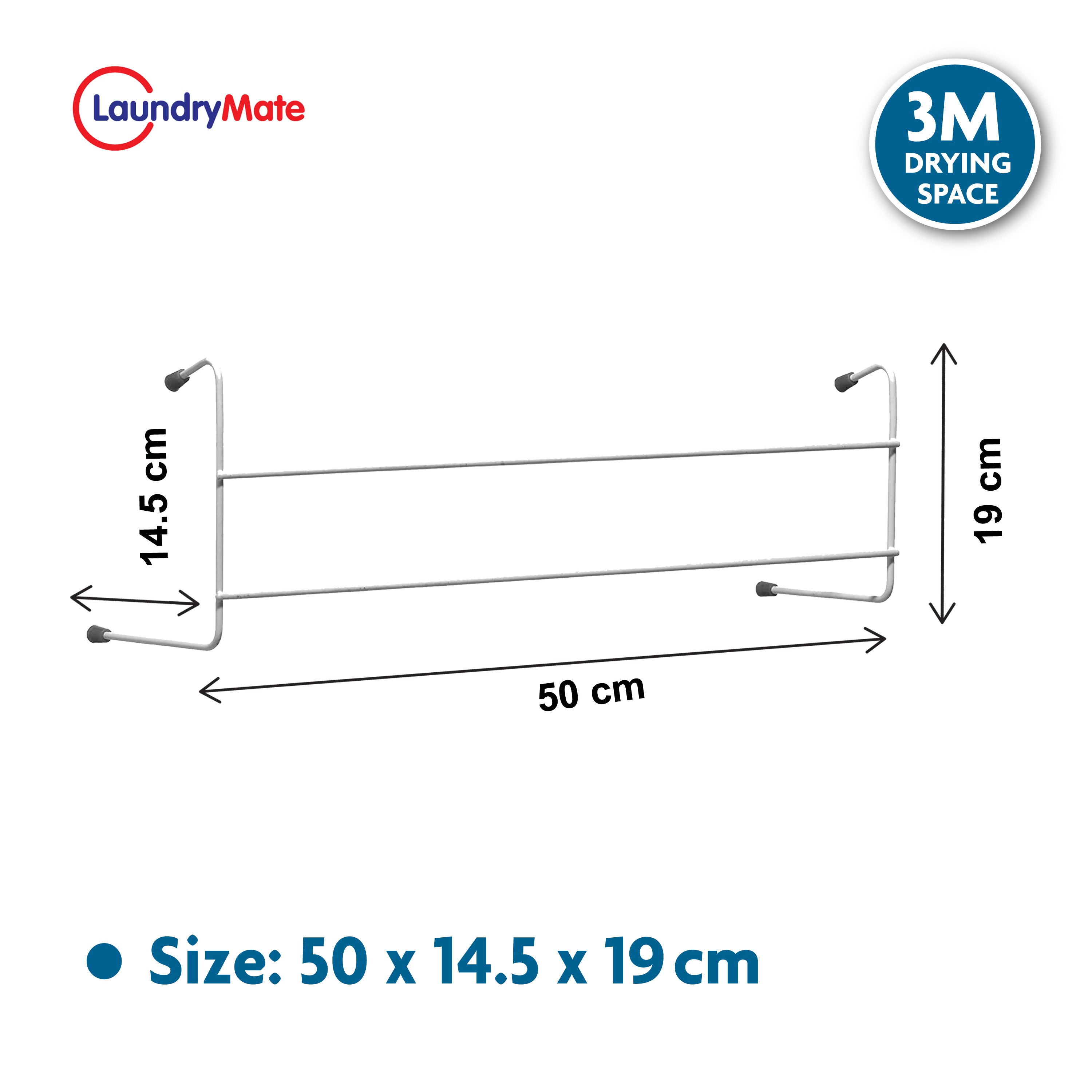 3PK 2-Bar Radiator Airers