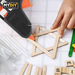 Hot Melt Glue Gun with 100 Piece Glue Sticks