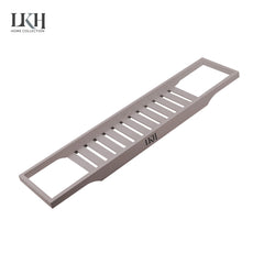 Adjustable Bamboo Bath Rack for Relaxing Soaks