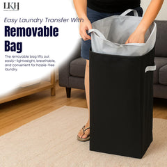Laundry Basket Black