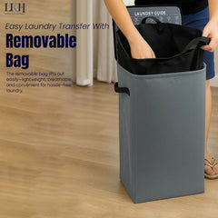 Laundry Basket Grey