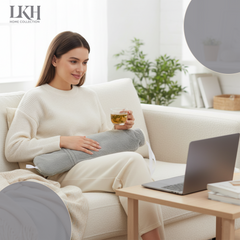Hot Water Bottle-Long + Cover+Pocket+Strap