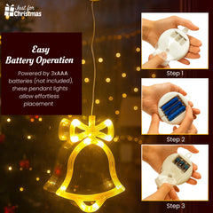 Christmas-Bell Pendent Lights