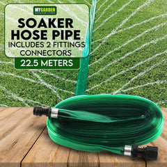 15m Soaker Hose With Connectors