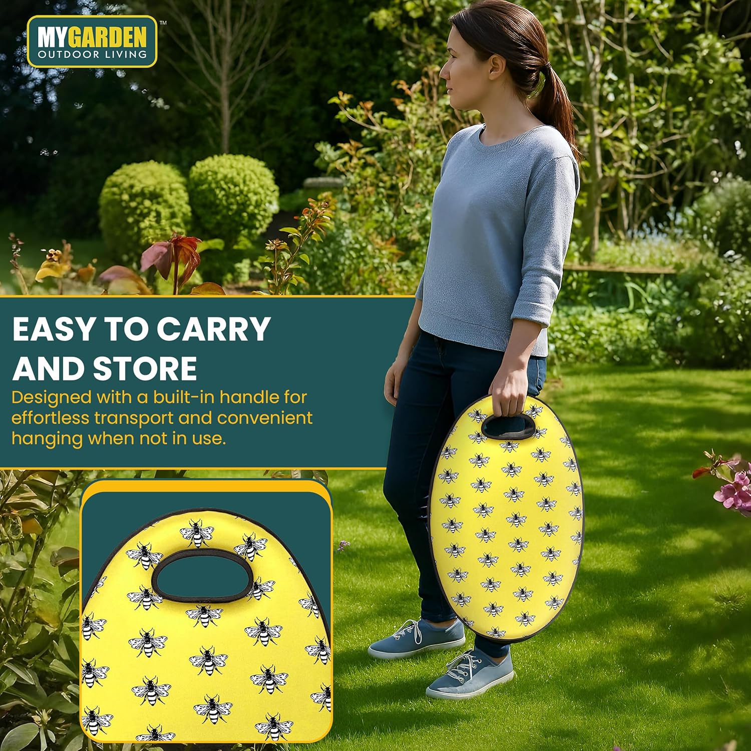 Premium Garden Kneeler Cushion for Extra Comfort