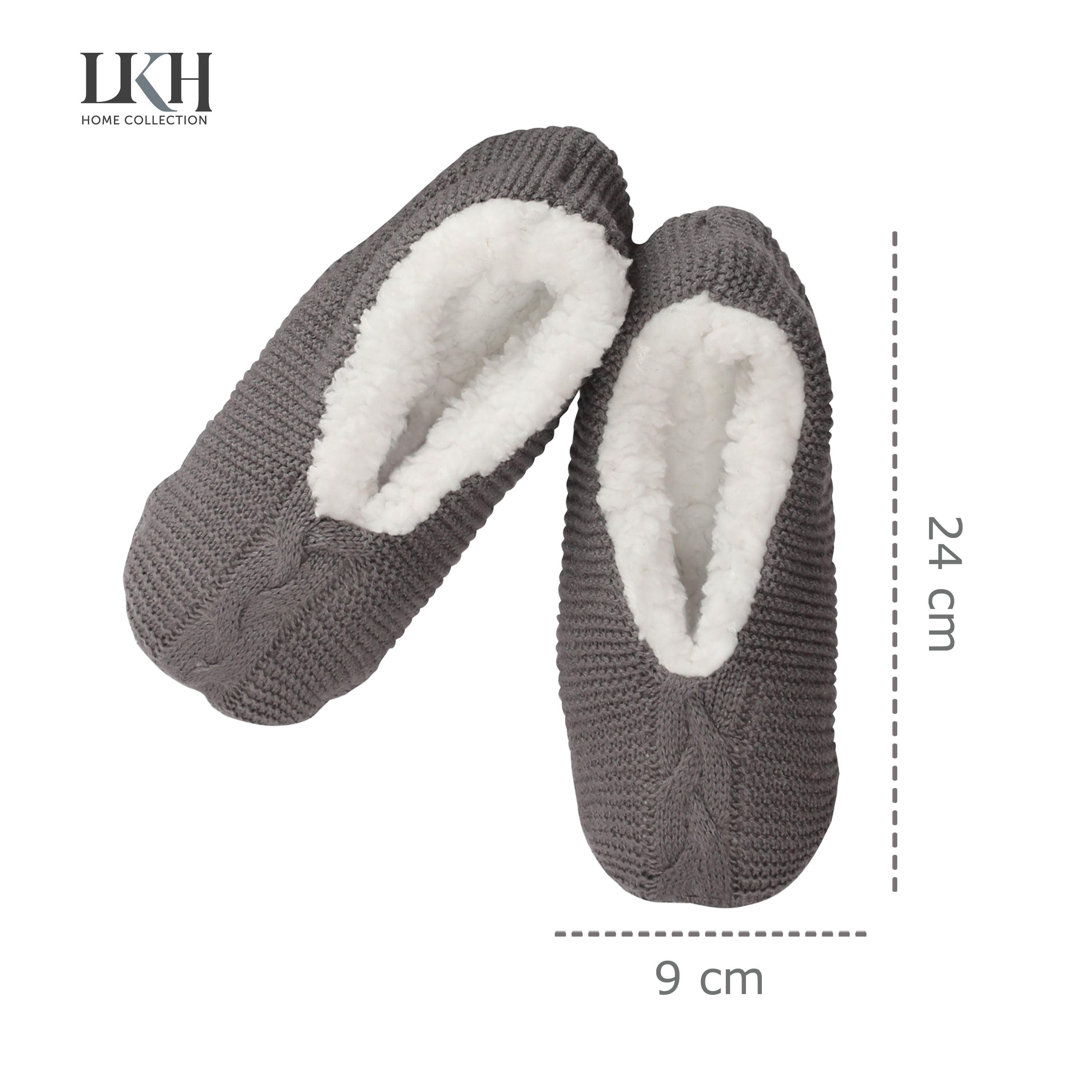 Hot Water Bottle and Slipper Gift Set