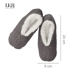 Hot Water Bottle and Slipper Gift Set