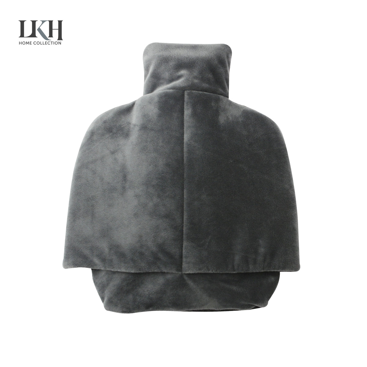 2L Hot Water Bottle with Velour Foot Cover
