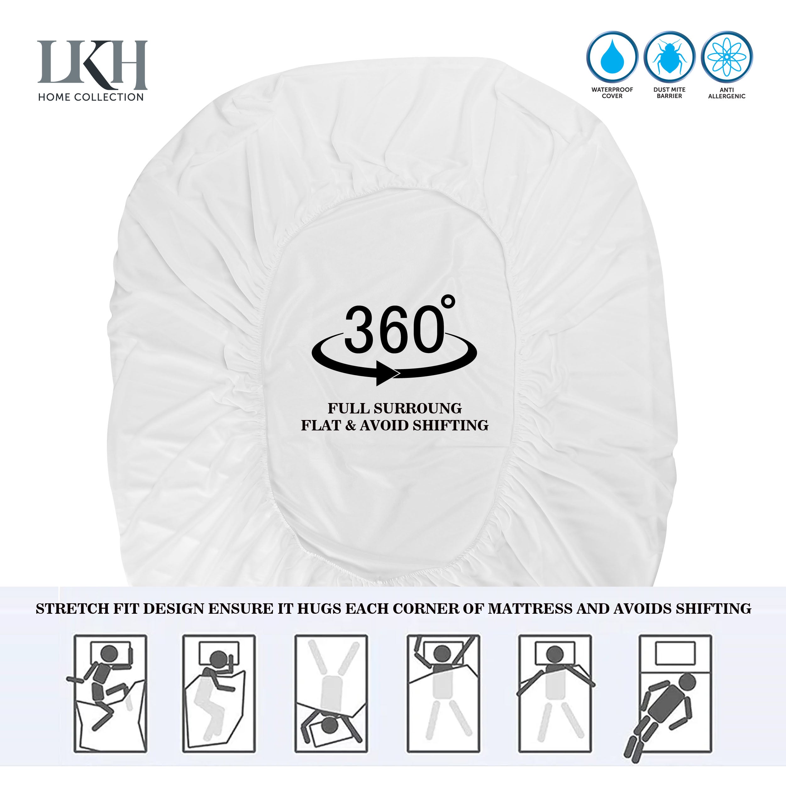 Waterproof Mattress Cover Single