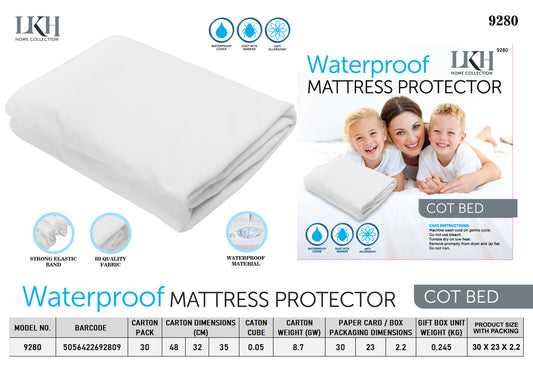 Waterproof Mattress Cover Cot Bed (30)