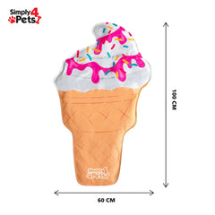 Ice-Cream Shaped Pet Cooling Mat