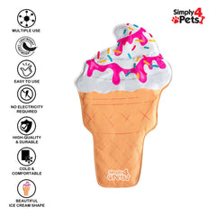 Ice-Cream Shaped Pet Cooling Mat