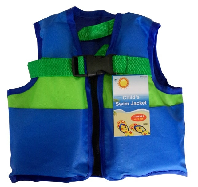 Blue Child's Swim Jacket for 3 to 4 Years Old