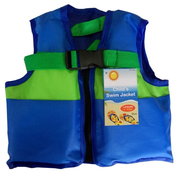 Blue Child's Swim Jacket for 1 to 2 Years Old