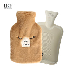 1 Litre Hot Water Bottle with Sherpa Cover