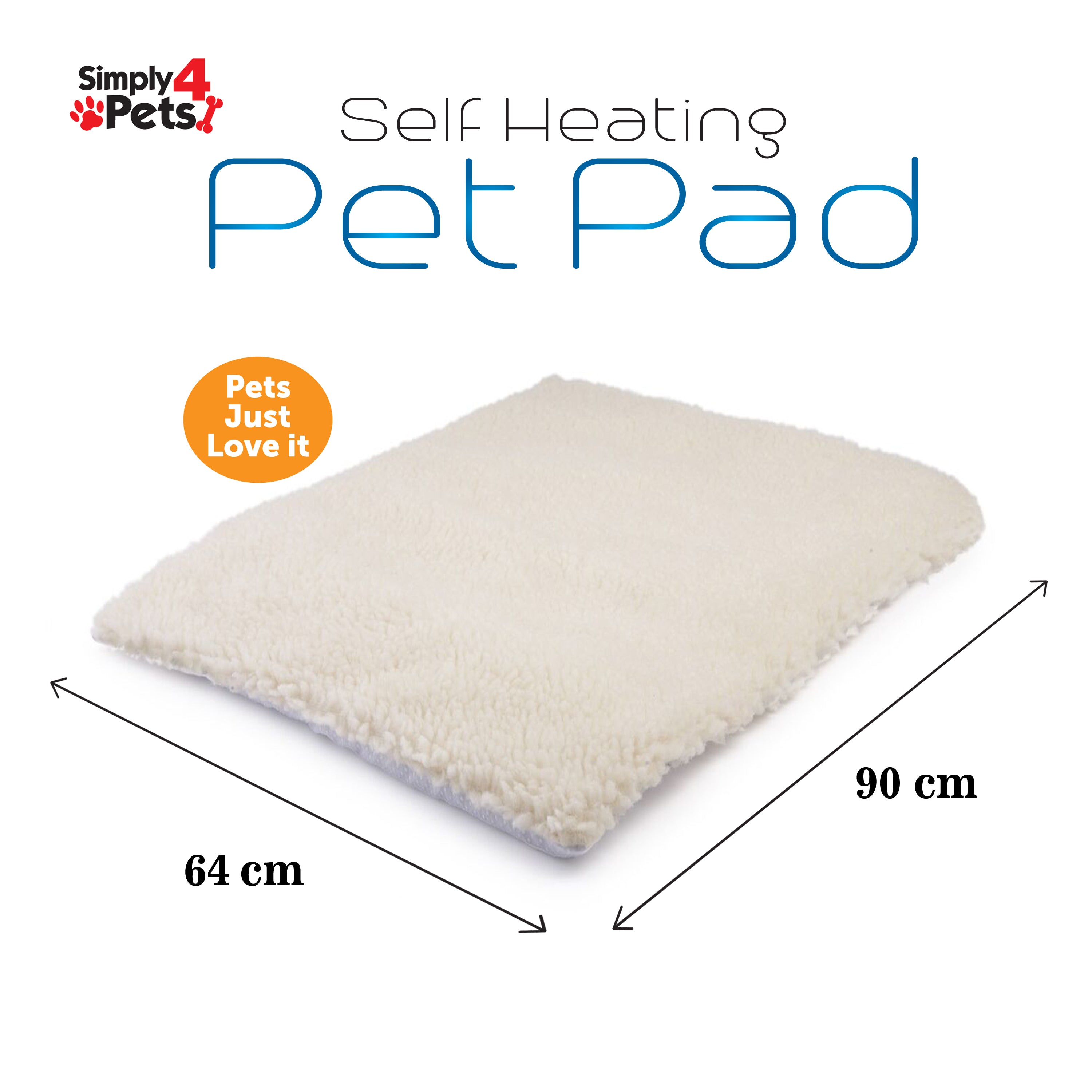 Self-Heating Pet Pad - Large