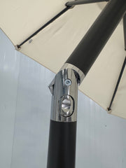 Market Umbrella with Easy Crank Lift Cream